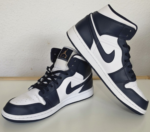 Nike air jordan mid navy - nike,