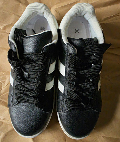 Sneaker low top schwarz weiß - sneaker,