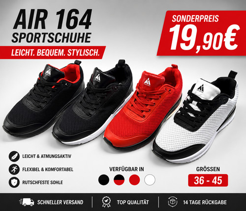 Herren sportschuhe air 164 - "air,